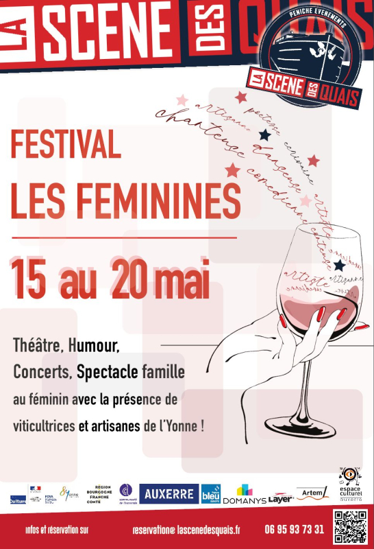 FESTIVAL LES FEMININES DU 15 au 20 MAI